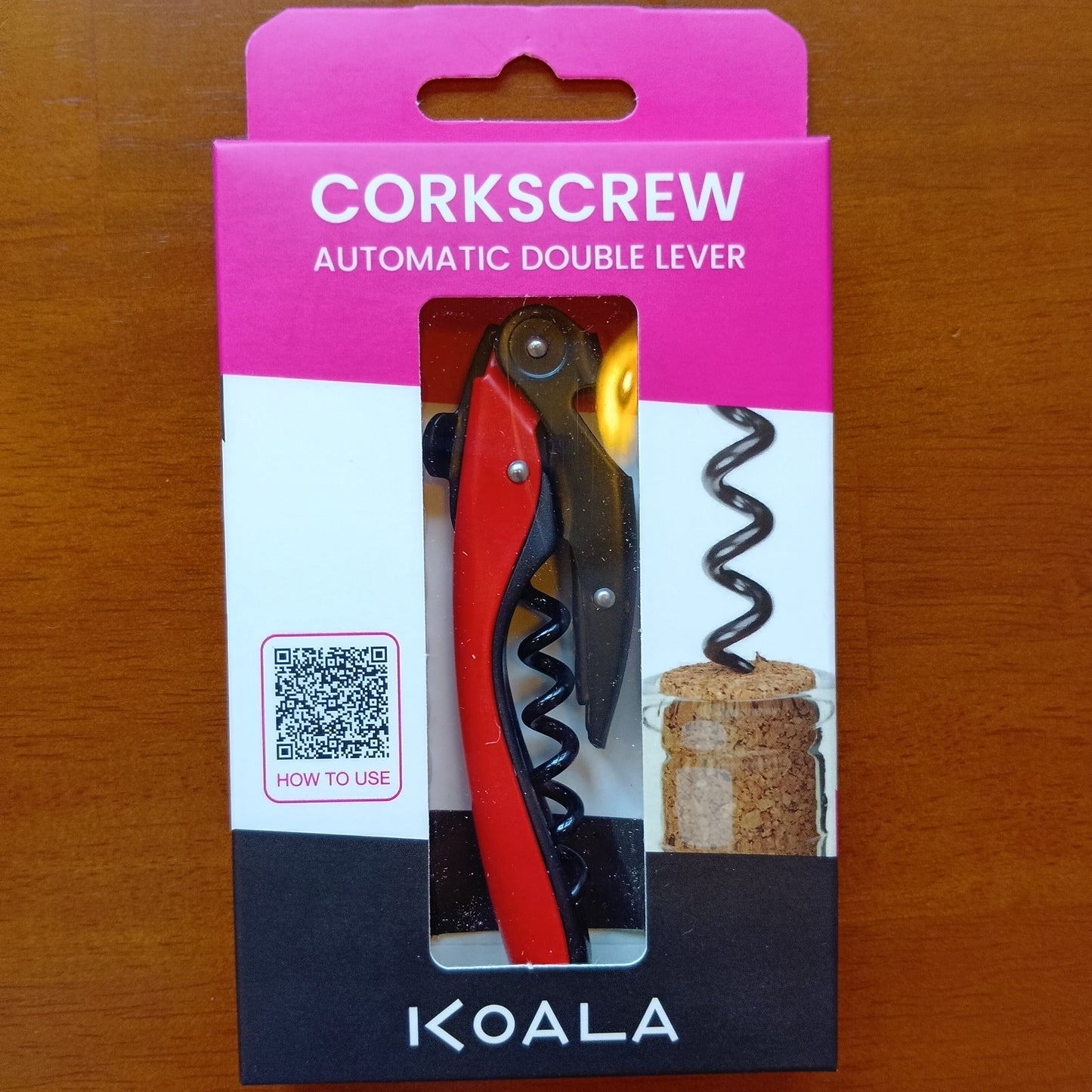ソムリエナイフ コアラ レッド CORKSCREW KOALA