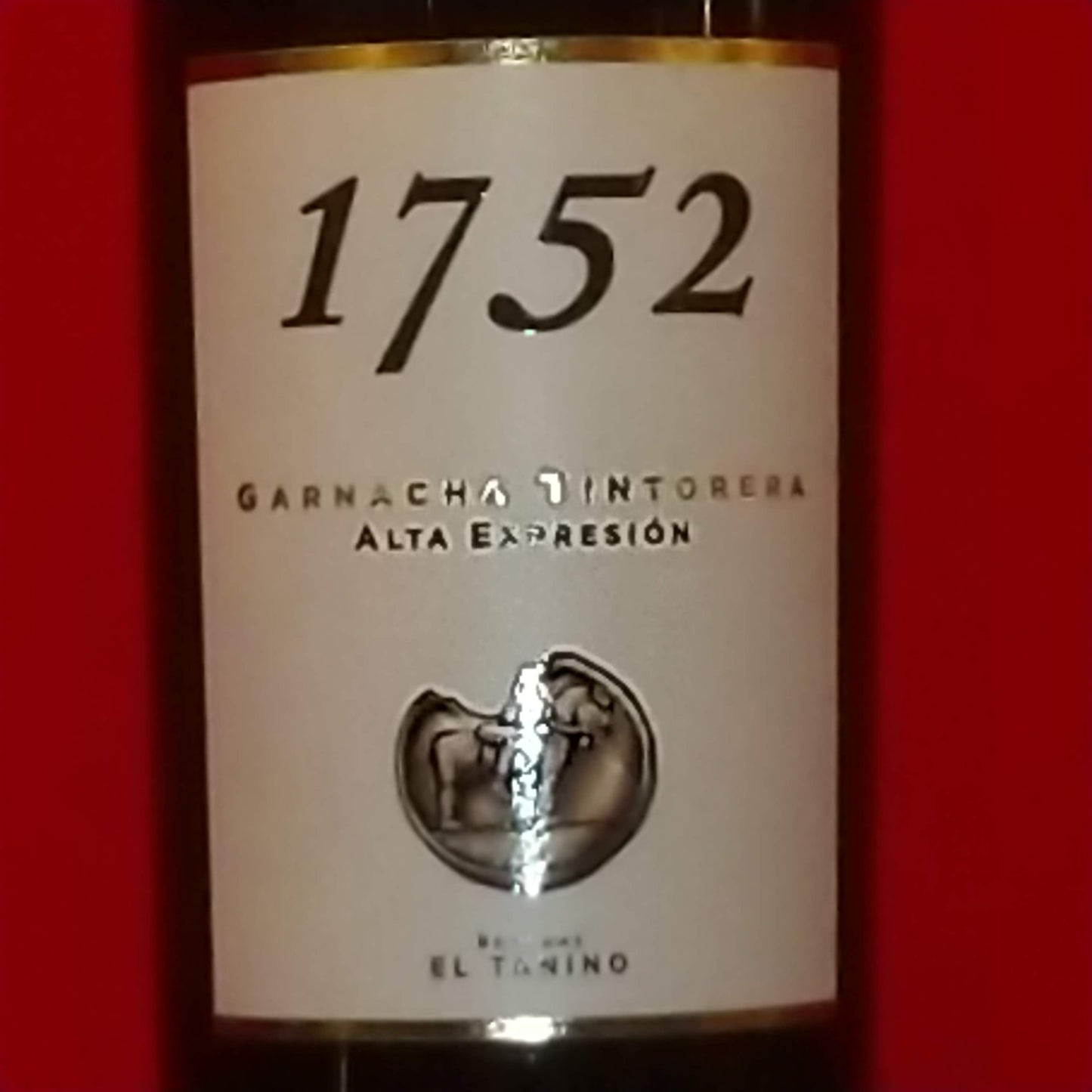 「1752」 ガルナッチャ・ティントレラ 2019 🟥赤