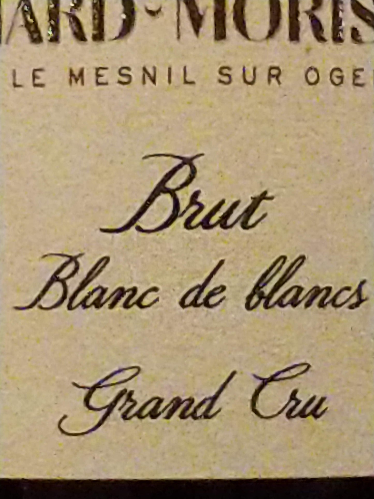 シャンパーニュ・ブリュット・ブラン・ド・ブラン・グラン・クリュ bliard moriset ブリアール・モリゼ