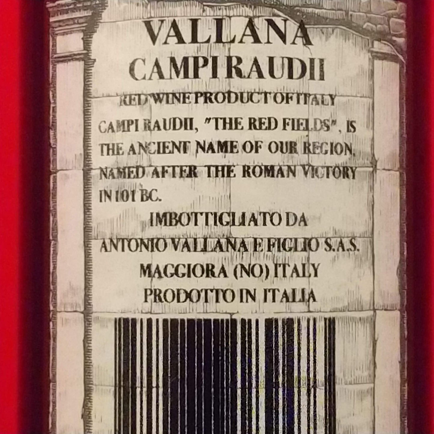 ヴァッラーナ カンピラウディ 🟥赤