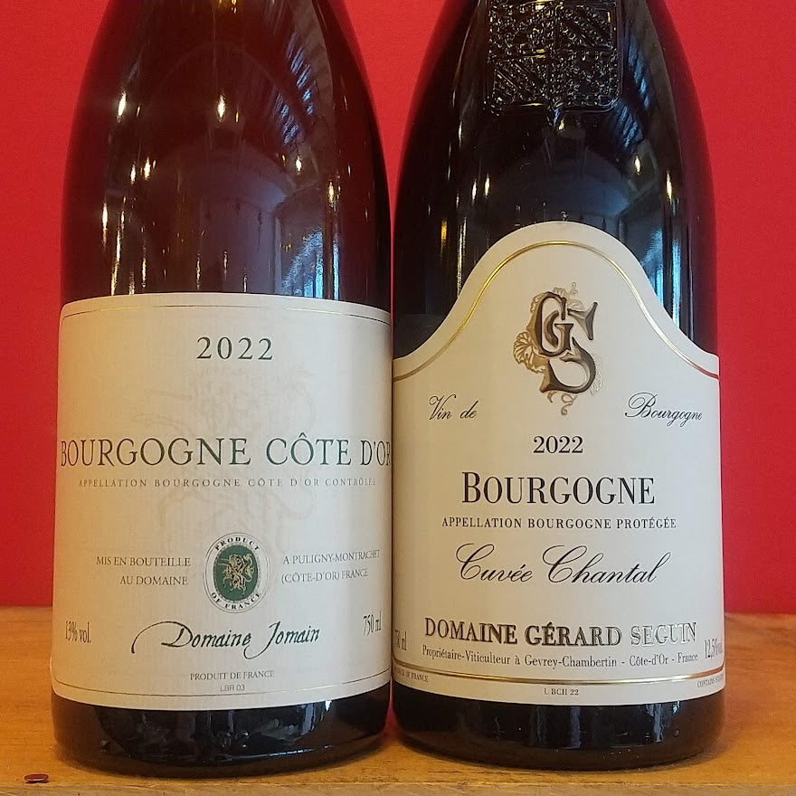 ブルゴーニュ 新入荷2022赤白2本セット 🟥赤🟨白
