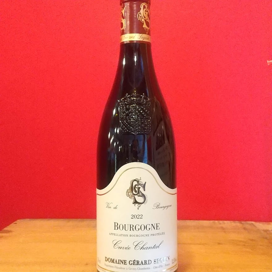 ジェラール セガン ブルゴーニュルージュ キュウ゛ェ シャンタル 2022 🟥赤