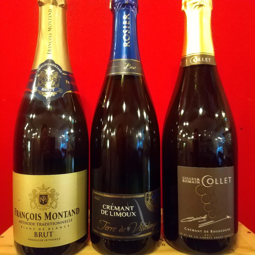 スパークリング3種類フランス産