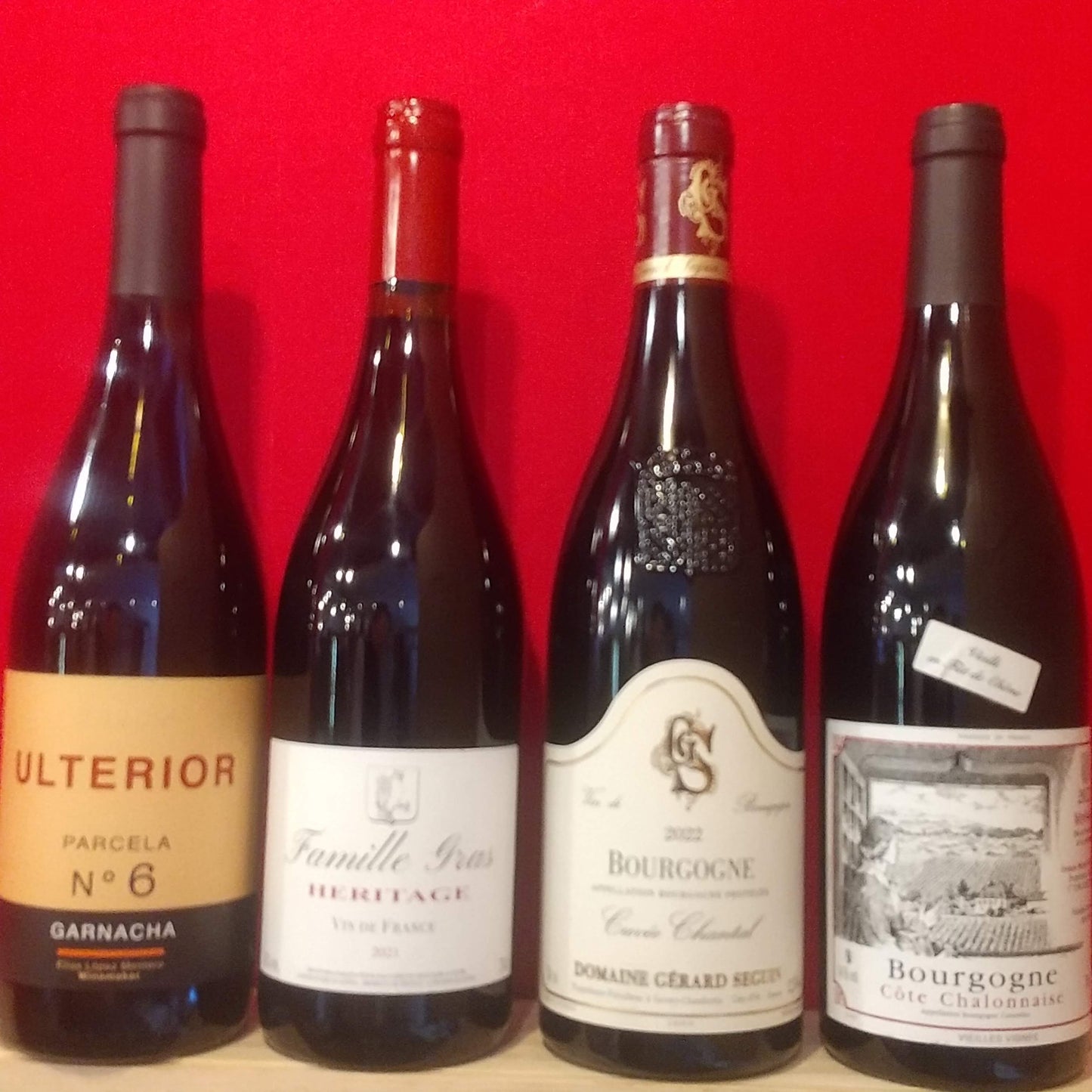 ミディアムボディ赤4本セット