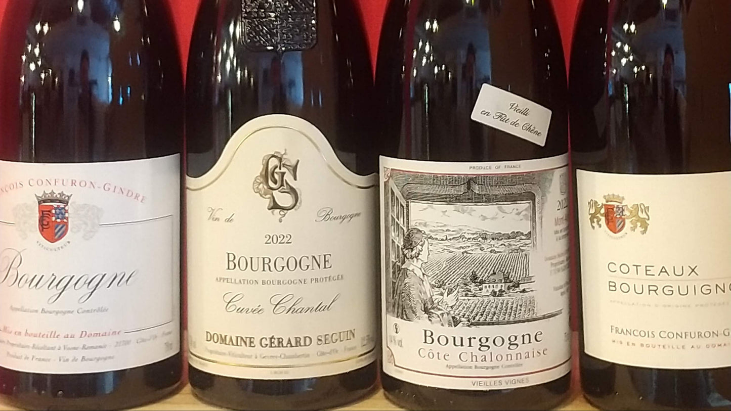 ブルゴーニュ赤🟥4本セット