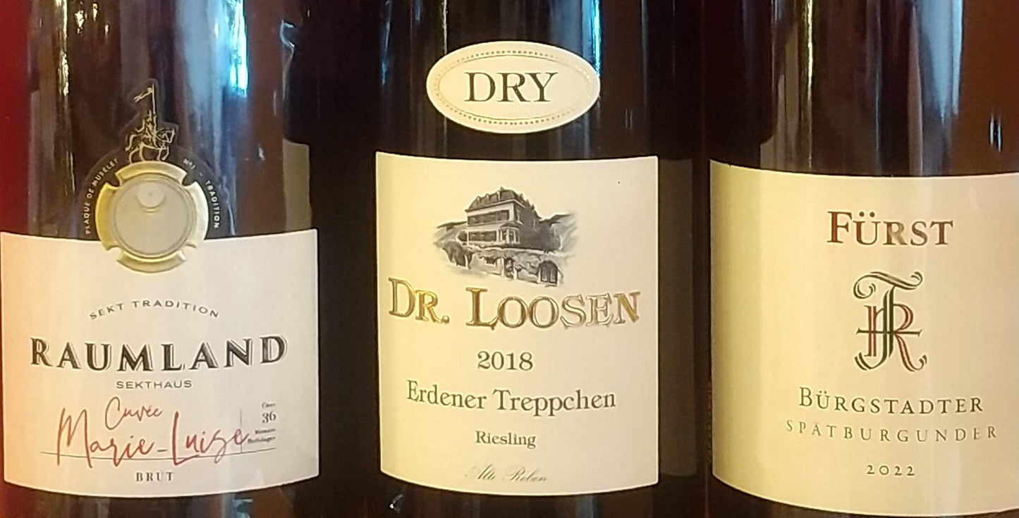 ドイツ 泡白赤 ゴージャス3本セット📦️