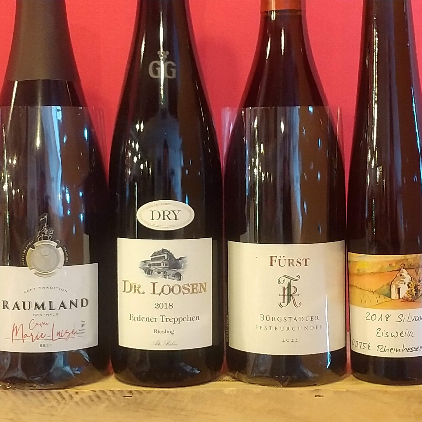 ドイツ 泡白赤デザート ゴージャス4本セット📦️