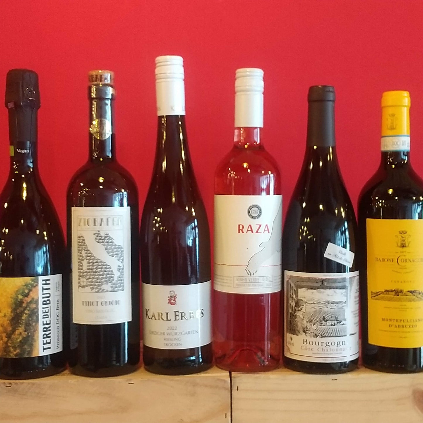 カジュアルセット 泡白赤ロゼ 6本セット📦️