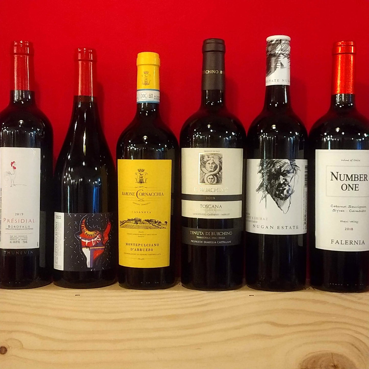 新! フルボディ🟥赤 6本セット📦️