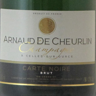 シャンパーニュ アルノー・ド・シューラン カルト・ノワール ブリュット