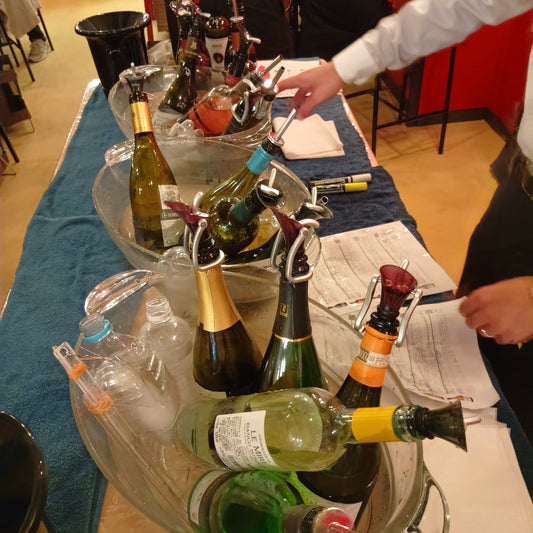試飲会の人気ワイン　　オール（株）稲葉さん　9月17日