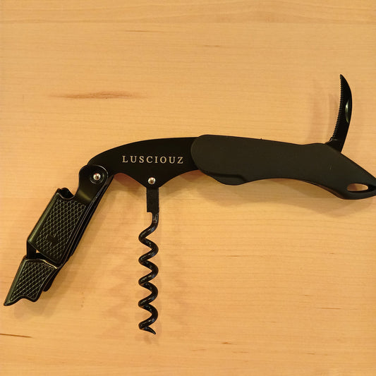 ソムリエナイフ　小指で回せる？