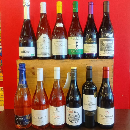 3月14日(土)、28日（土）　ワイン12種類テイスティング　試飲販売会　ワインショップPINOTピノ　札幌市中央区