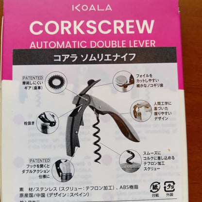 ソムリエナイフ　コアラ　レッド　CORKSCREW KOALA