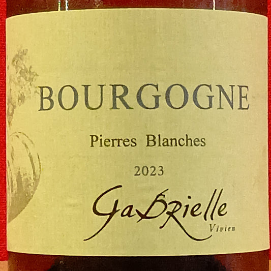 ブルゴーニュ　ブラン　白　ピエール　ブランシュ　2023　ヴィヴィアン・ガブリエル