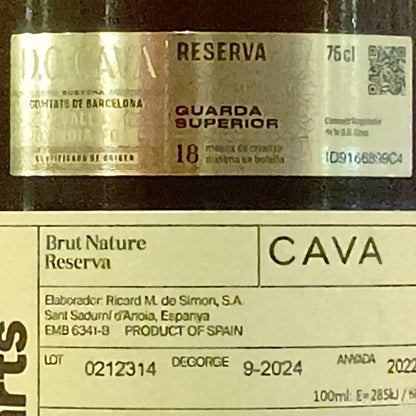 カヴァ　ブリュット　ナチューレ　レセルバ　/　リマーツ