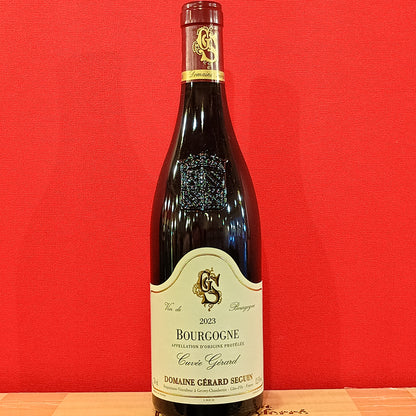 ブルゴーニュ　ルージュ　キュウ゛ェ　ジェラール　2023　ジェラール　セガン　赤