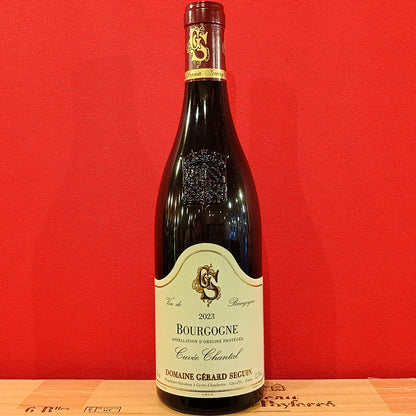 ブルゴーニュ　ルージュ　キュウ゛ェ　シャンタル　2023　ジェラール　セガン　赤