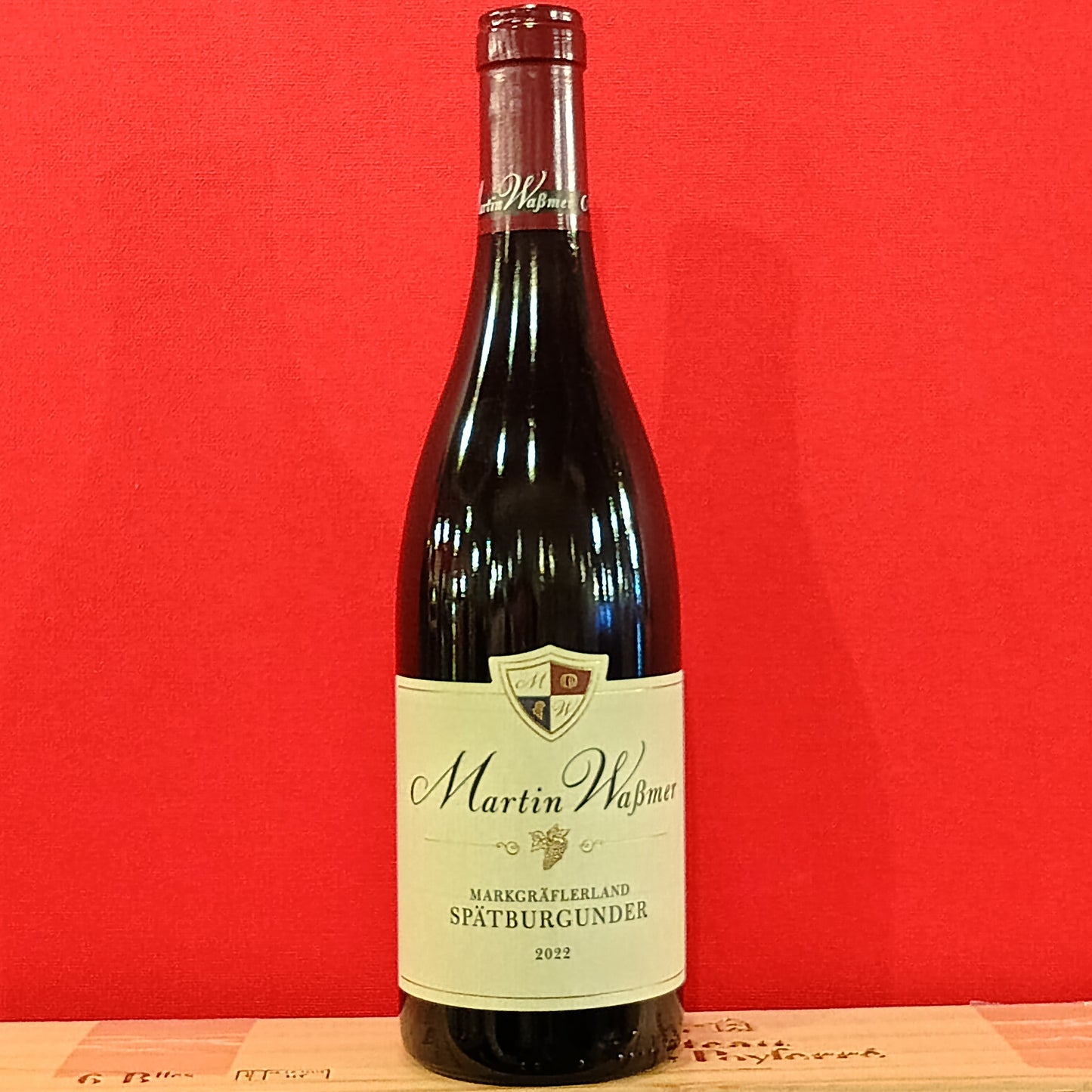 マルクグレーフラーラント　シュペートブルグンダー（ピノ・ノワール）　2022　 マルティン・ヴァスマー