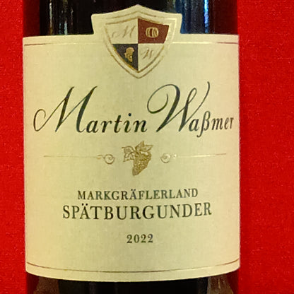 マルクグレーフラーラント　シュペートブルグンダー（ピノ・ノワール）　2022　 マルティン・ヴァスマー