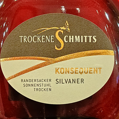 ランダースアッカー　ゾンネンシュトゥール　シルウ゛ァーナー　シュペートレーゼ　トロッケン　コンセクエント2023 トロッケネ　シュミッツ