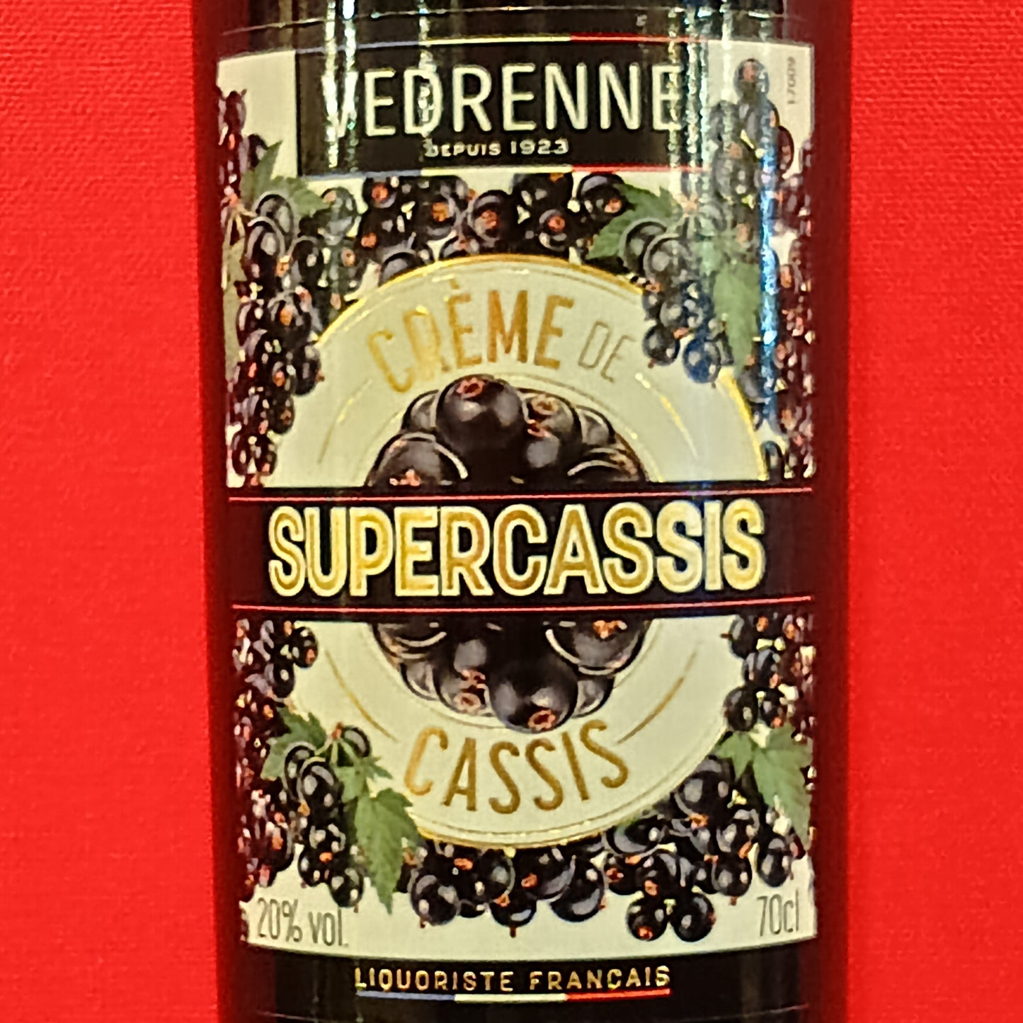 スーパーカシス　/　ヴェドレンヌ　700ml
