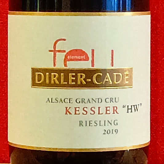 2019   アルザス　リースリング　グランクリュ　ケスレール　ハイス・ヴァネ　/　ディルレ・カデ