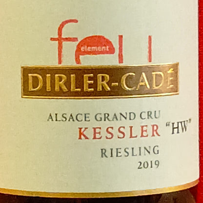 2019   アルザス　リースリング　グランクリュ　ケスレール　ハイス・ヴァネ　/　ディルレ・カデ