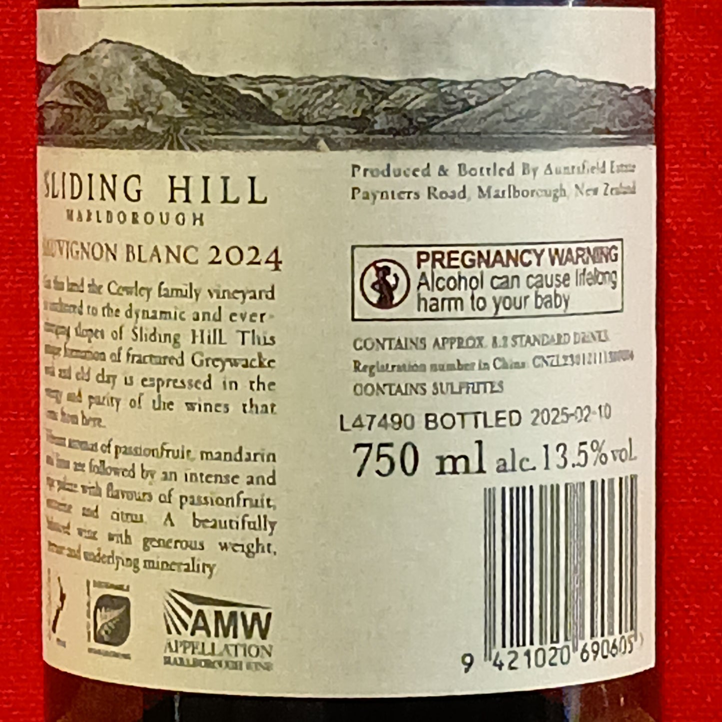 スライディング　ヒル　ソーヴィニヨン・ブラン　2024　アンツフィールド