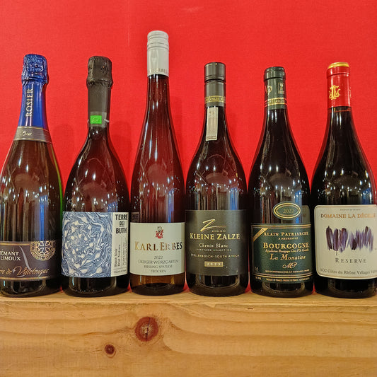 ミックス（泡、白、赤）6本セット