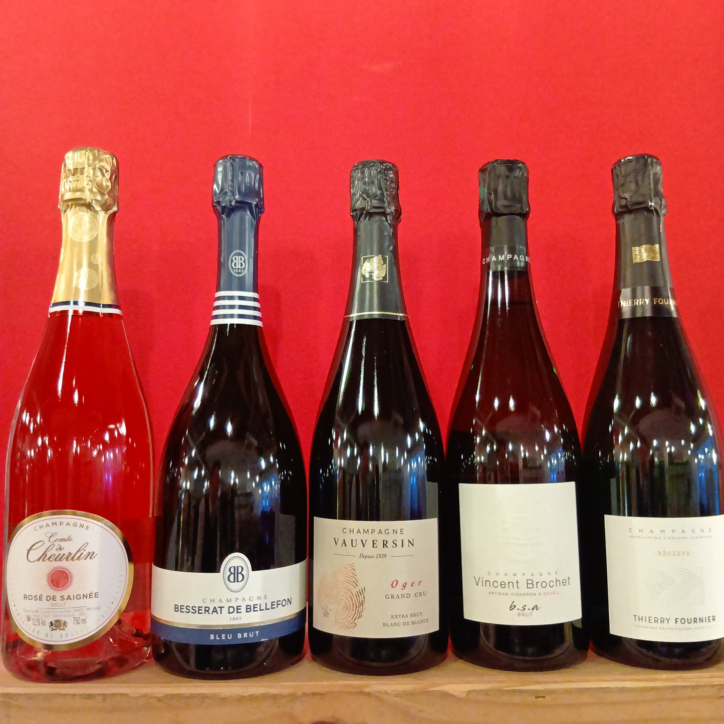 オール　シャンパン　5本セット