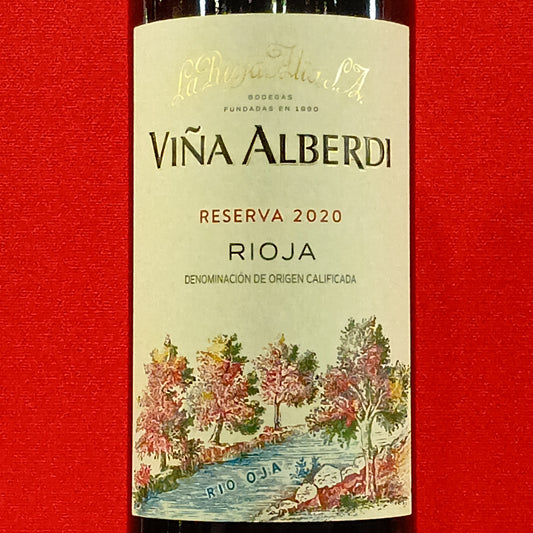 リオハ　レセルバ　2020　ラ・リオハ　アルタビーニャ　アルベルディ