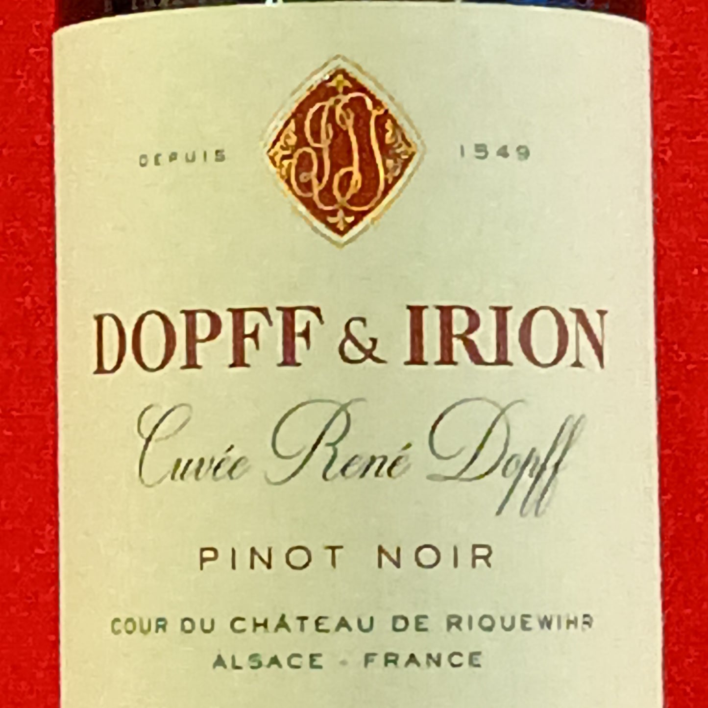 アルザス　ピノ・ノワール / ドップ　エ　イリオン