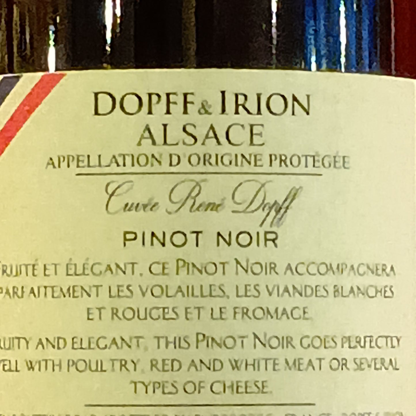 アルザス　ピノ・ノワール / ドップ　エ　イリオン