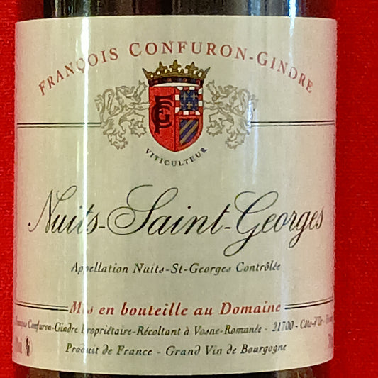 ニュイ・サン・ジョルジュ　 2023　フランソワ　コンフュロン　ジャンドル　🟥赤