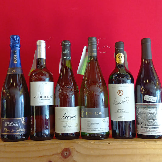 和食向け　６本セット　ミックス（泡１、白３、赤２）