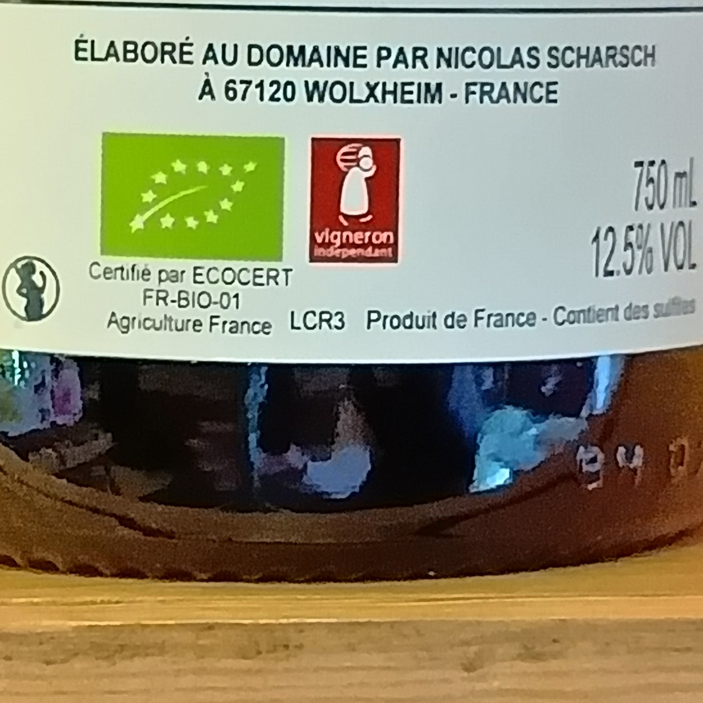 クレマン　ダルザス　ブリュット　／　ジョセフ・シャルシュ