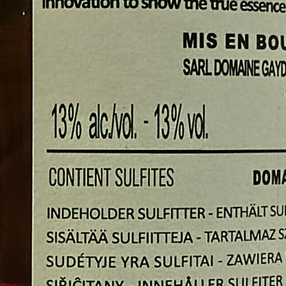 ガイダ　スフェール　ヴィオニエ　IGP　ペイ　ドック