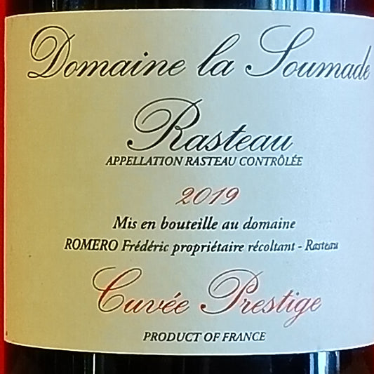 [2019] ラストー キュヴェ プレスティージュ：ドメーヌ ラ スマド