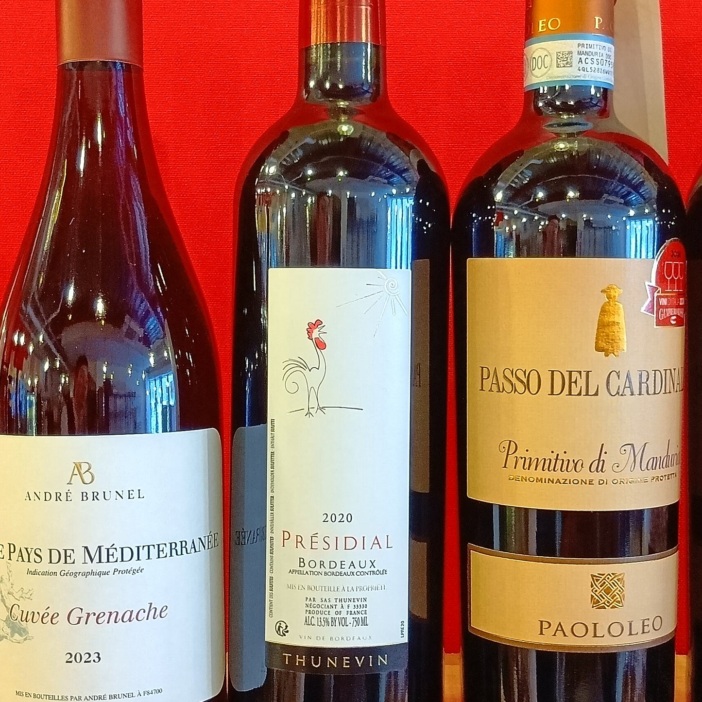 赤ワイン6本セット📦️　ミディアム～フルボディ