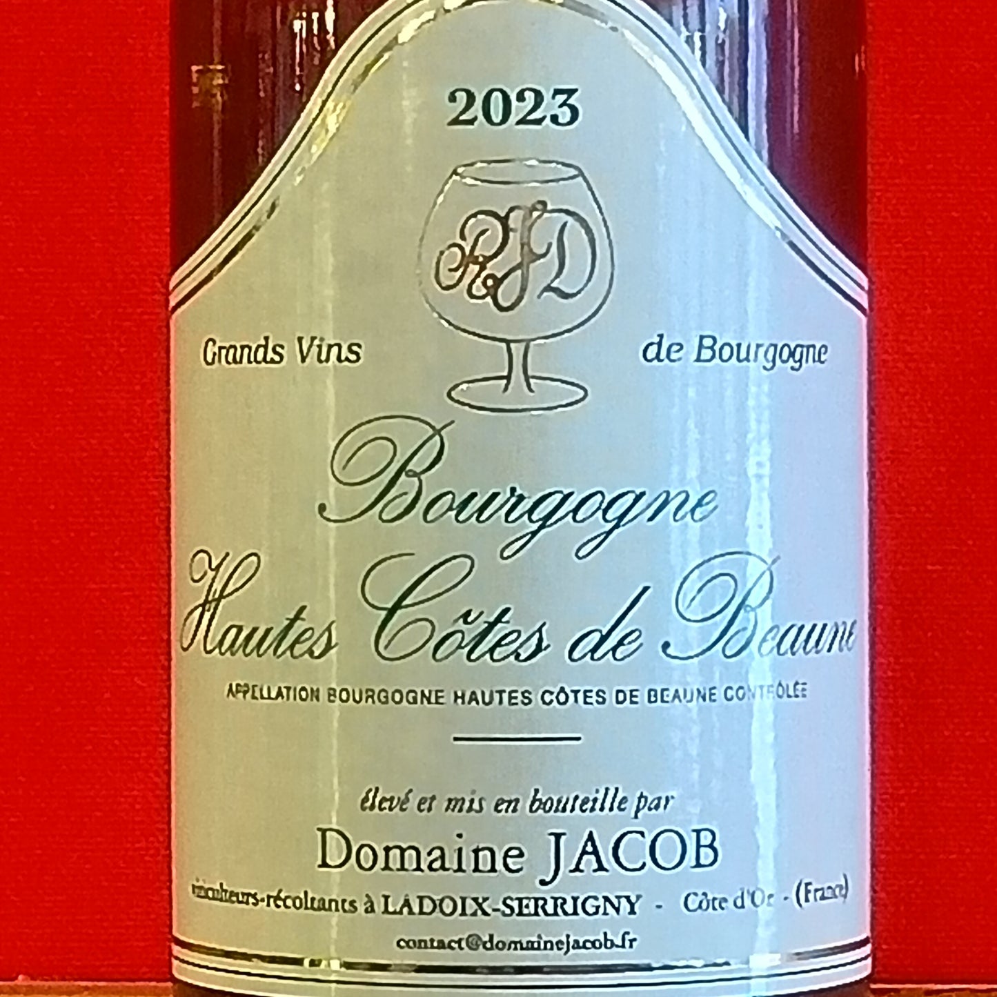 ブルゴーニュ　オート・コート・ド・ボーヌ　ブラン　白　2023　ドメーヌ　ジャコブ