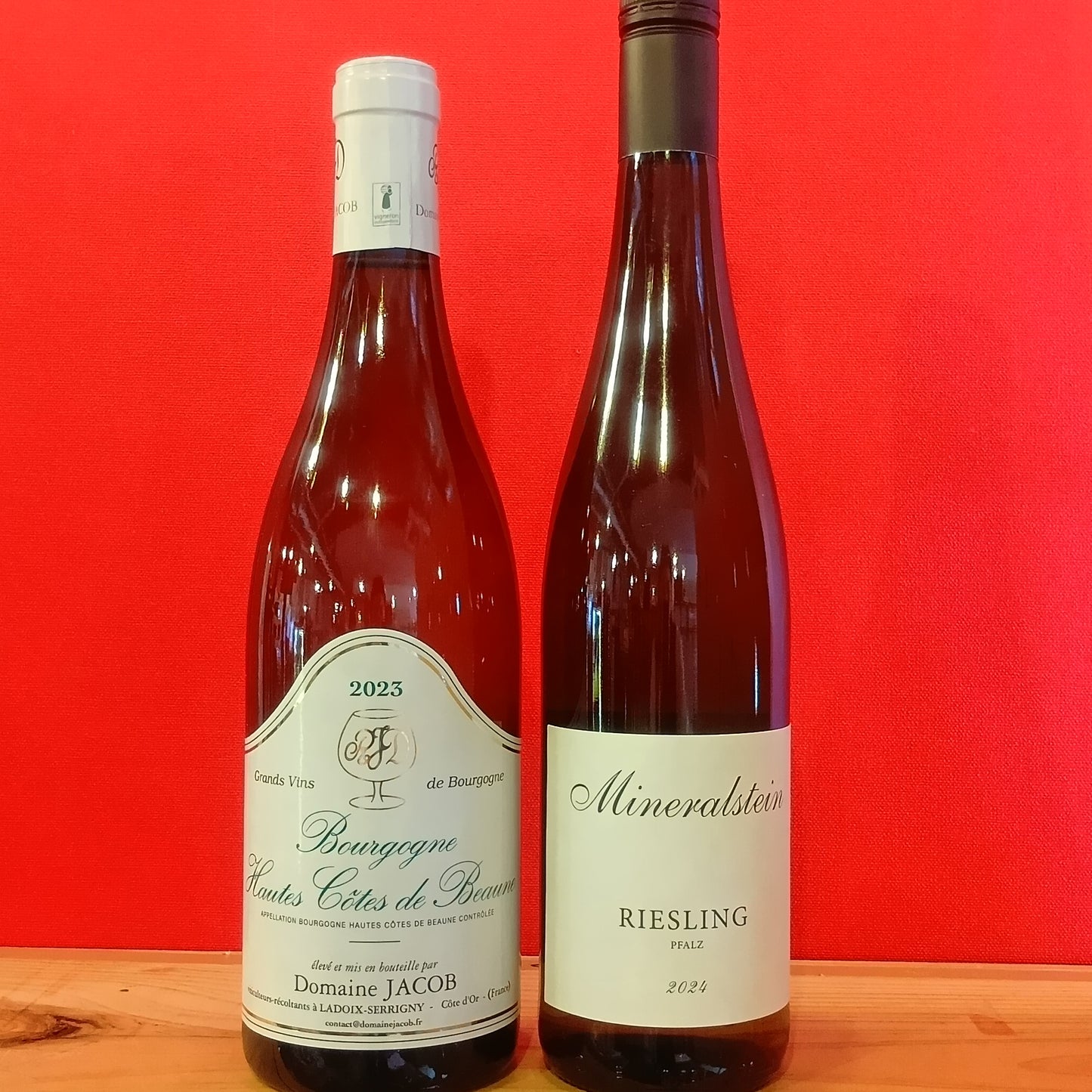 白ワイン2本セット　ブルゴーニュ＆ドイツ　リースリング