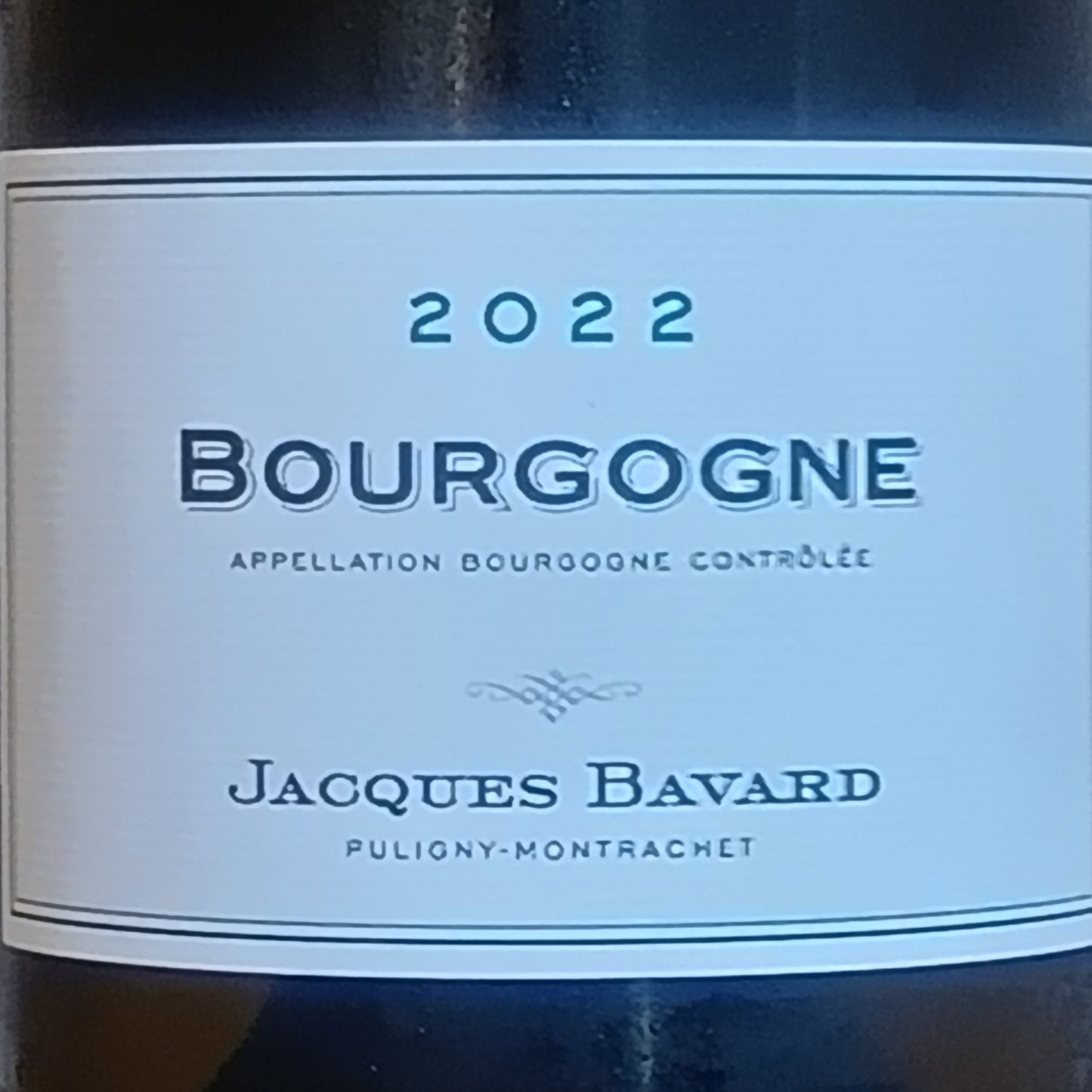 ジャック・バヴァール　ブルゴーニュ　白　2022
