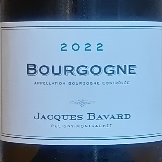 ジャック・バヴァール　ブルゴーニュ　白　2022