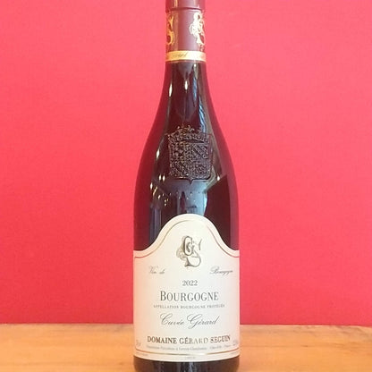 ジェラール　セガン　ブルゴーニュルージュ　キュウ゛ェ　ジェラール　2022　🟥赤