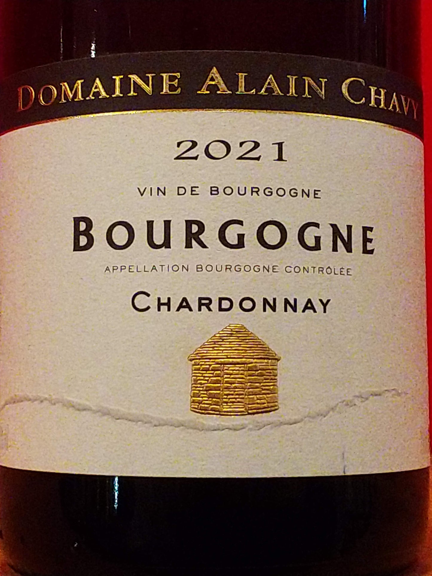 ブルゴーニュ・シャルドネ /　アラン・シャヴィ 2021　🟨白