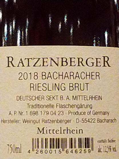 バッハラッハー　リースリング　ゼクト　ブリュット