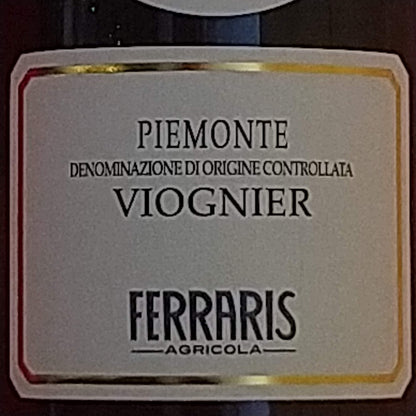 センサツィオーニ ピエモンテ ヴィオニエ /ルカ フェラリス　2022　🟨白