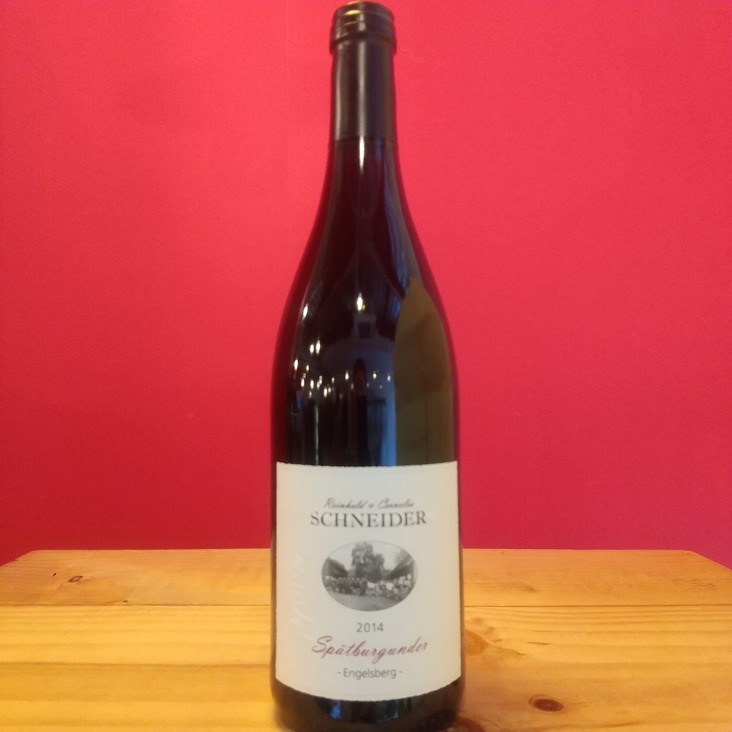 シュペートブルグンダー　トロッケン　エンゲルスベルク Spätburgunder Qualitätswein Trocken Engelsberg　2014　🟥赤