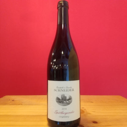 シュペートブルグンダー　トロッケン　エンゲルスベルク Spätburgunder Qualitätswein Trocken Engelsberg　2014　🟥赤